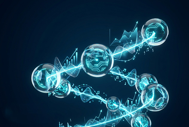 Abstract technology graphic